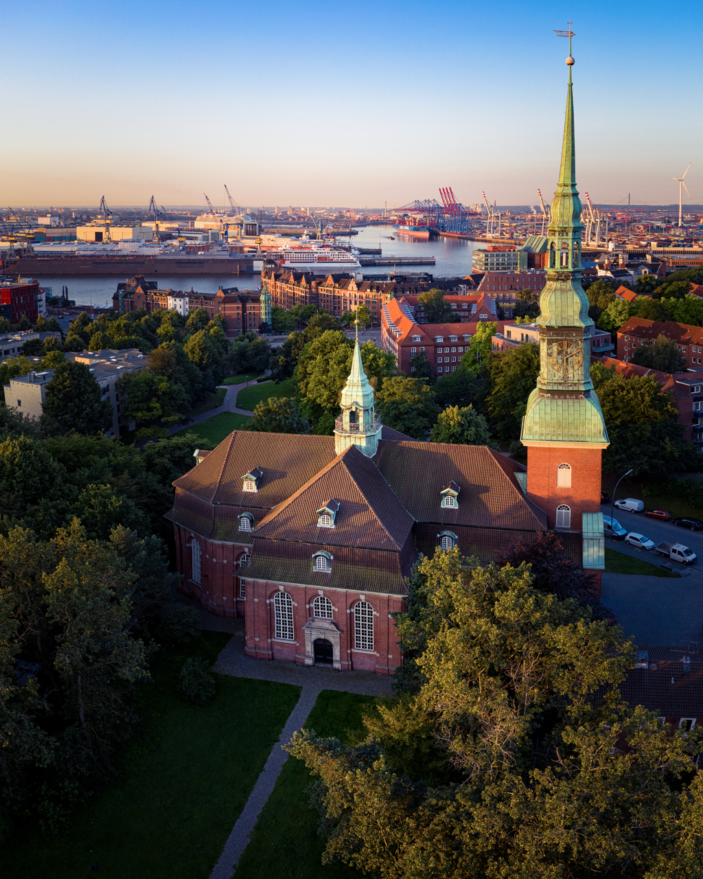 
St. Trinitatis habour view
